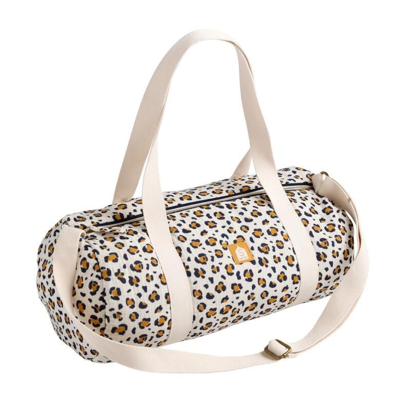 Sac Polochon Enfant Léopard - sauthon baby deco