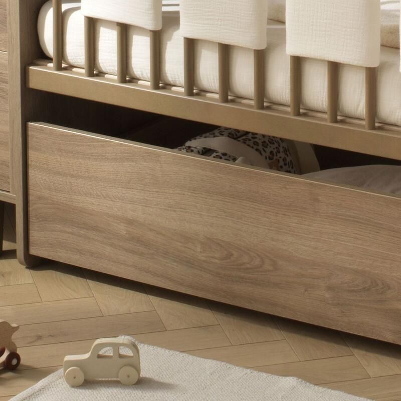 Tiroir pour lit bébé combiné 60x120cm Mokka - sauthon