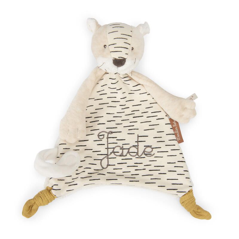 Doudou Tigre Baboo Crème - moulin roty