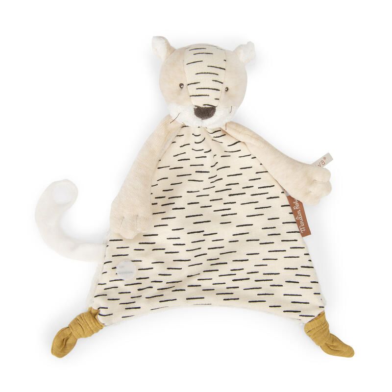Doudou Tigre Baboo Crème - moulin roty
