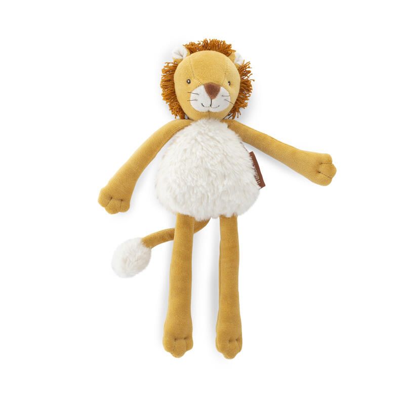 Doudou Hochet Lion Mamba Jaune - moulin roty