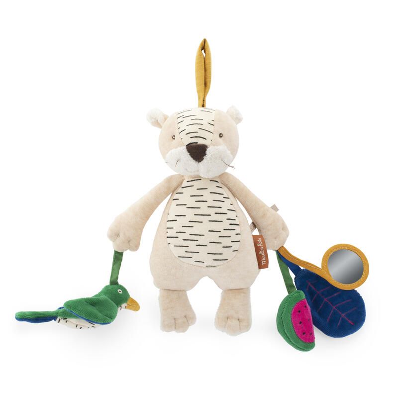 Tigre Baboo d'activités à suspendre Multicolore - moulin roty