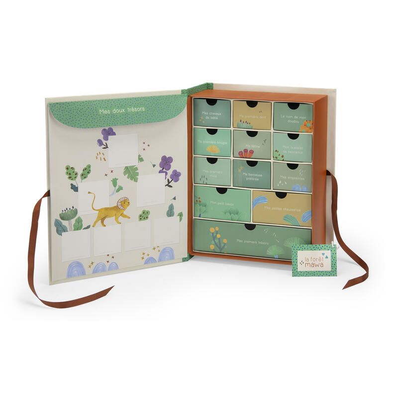 Coffret de naissance la forêt Mawa Multicolore  - moulin roty