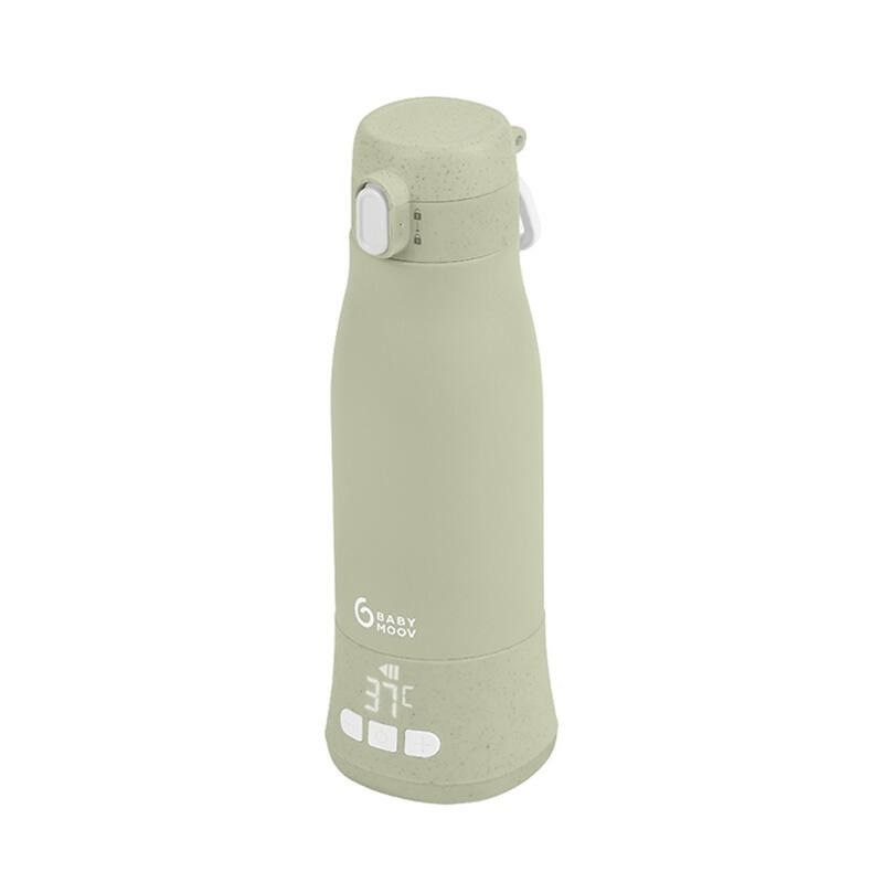 Chauffe biberon nomade Moov & Feed Sage Green - babymoov