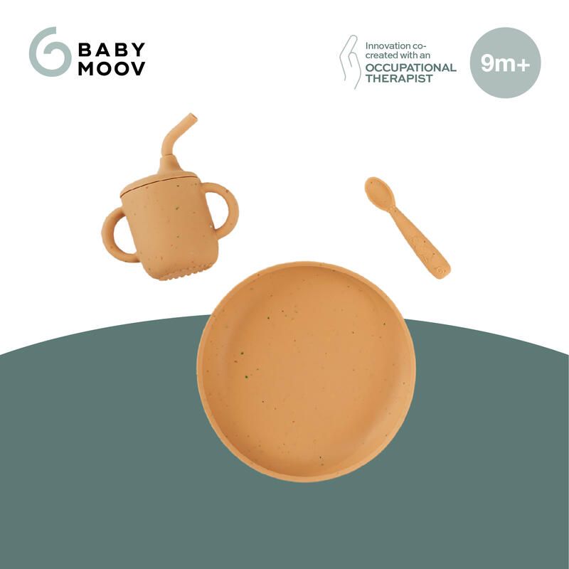 Coffret Repas Comme Un Grand - Little Arty Vert - babymoov