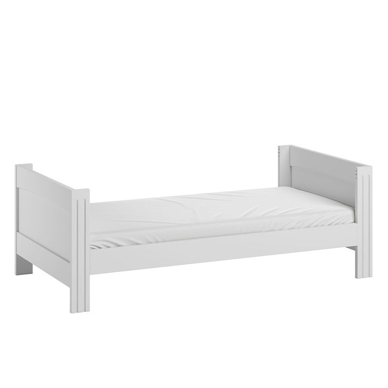 Lit bébé évolutif 70x140cm Milenne Blanc - vox