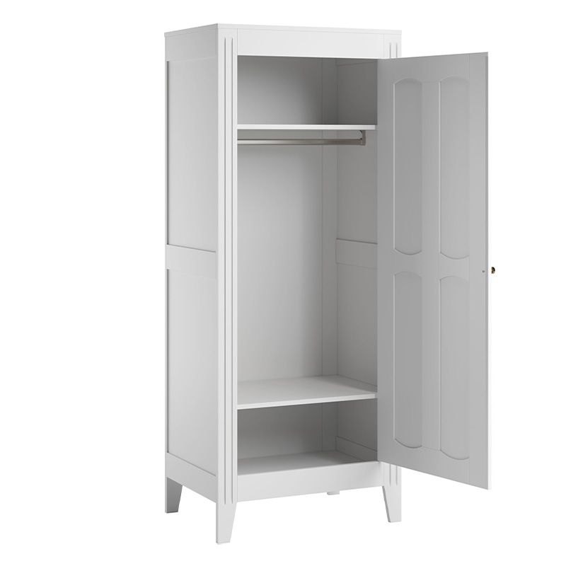 Armoire 1 porte Milenne Blanc - vox