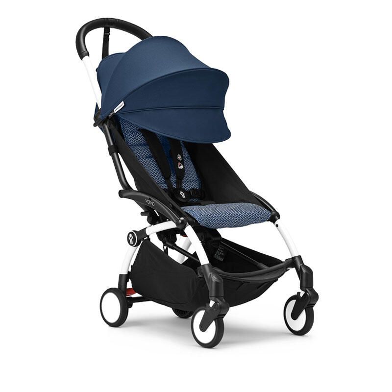 Poussette YOYO 3 Pack 6+ Air France Cadre Blanc  - stokke