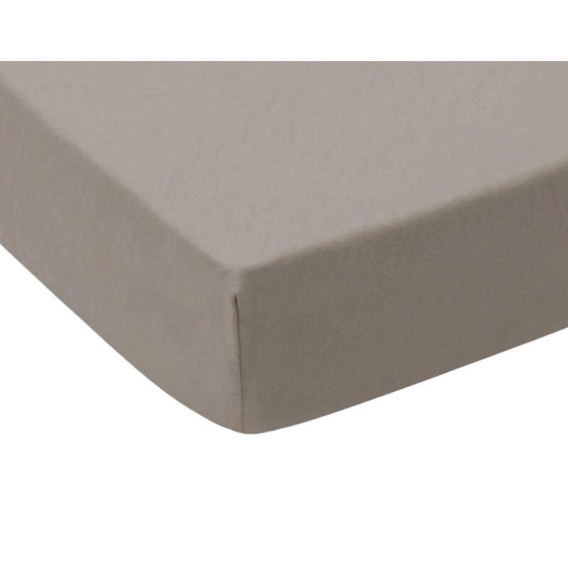 Drap-housse Jersey 60x120cm Sable - fee moi dormir
