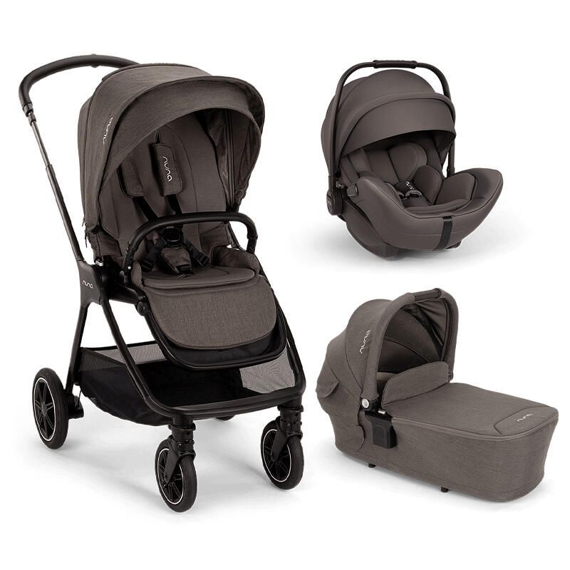 Poussette Trio Triv Next + Siège auto Arra Flex + Nacelle Lytl Thunder - nuna