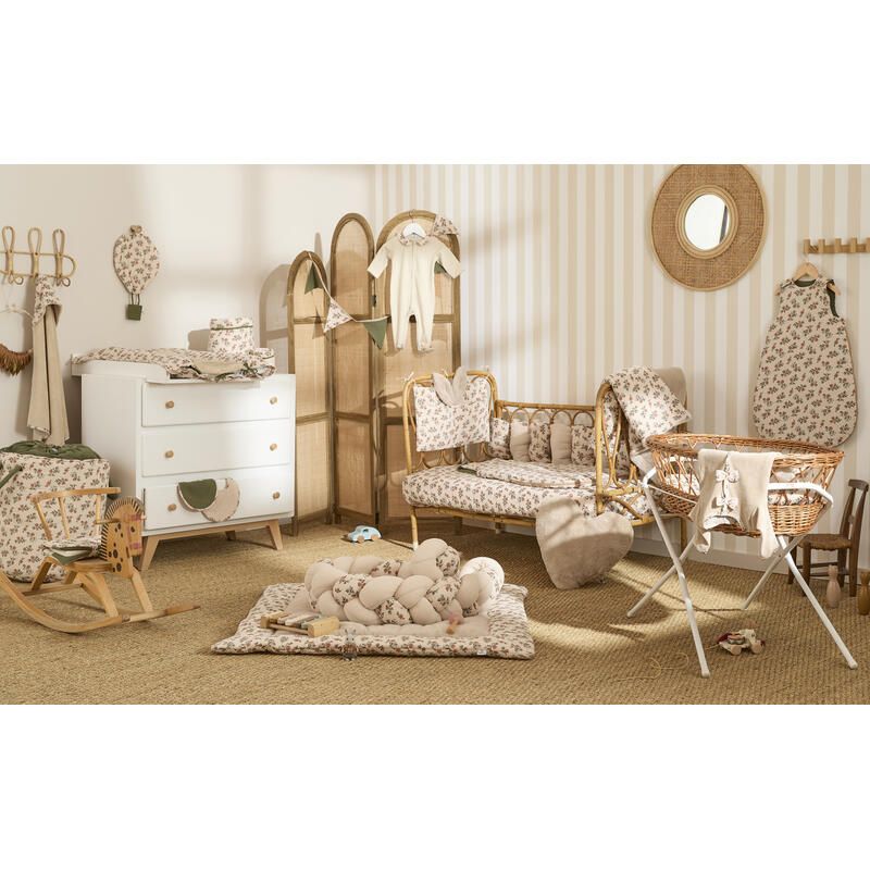 Tresse décorative ouatinée Secret Cottage Fougère Beige - bb&co