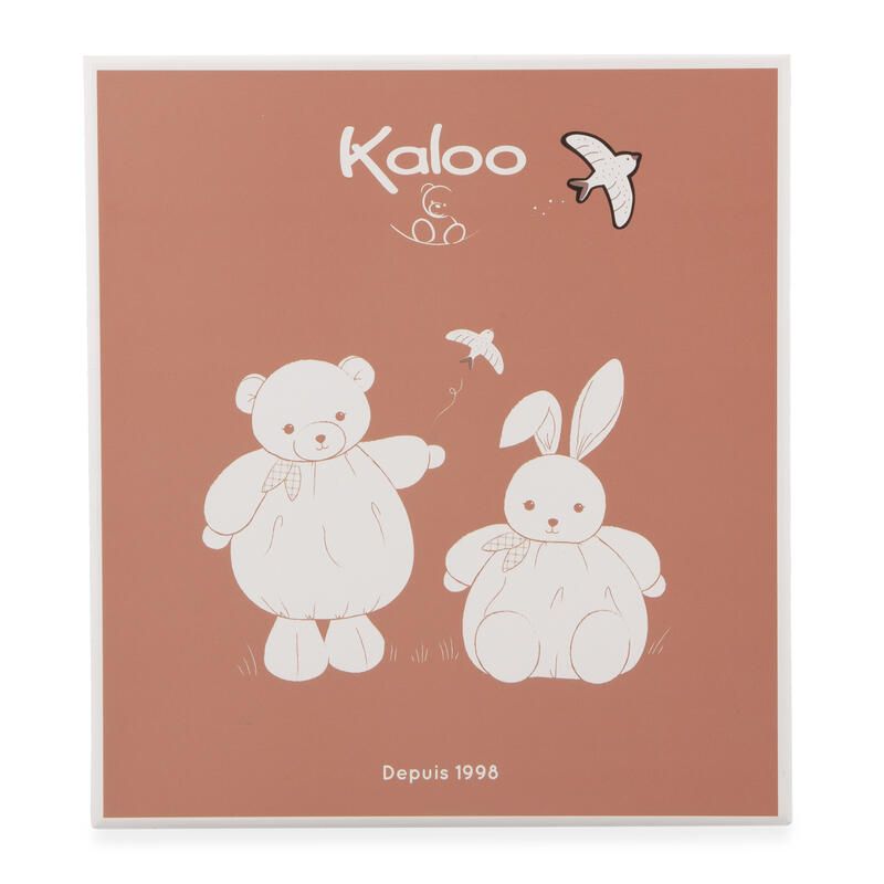 Peluche lapin Patapouf Moyen Rose - kaloo