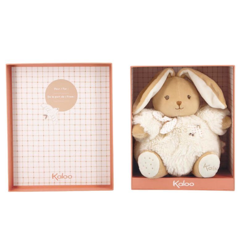 Peluche lapin Patapouf Petit Crème - kaloo