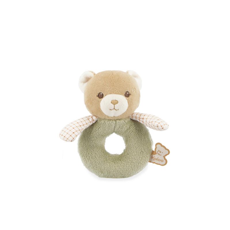 Mon doux hochet Ours Vert - kaloo