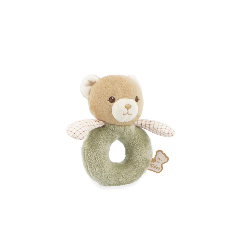 Mon doux hochet Ours Vert - kaloo