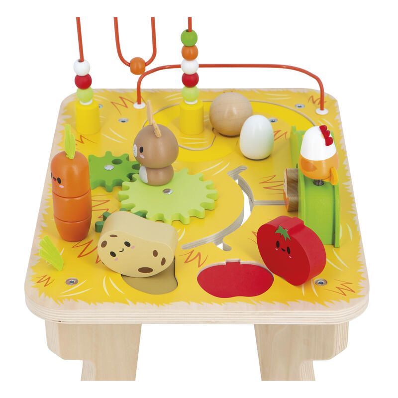 Table d'activités ferme - Bois - janod