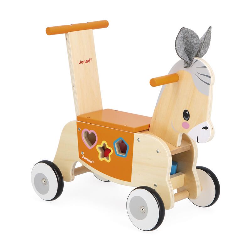 Porteur âne en Bois - janod
