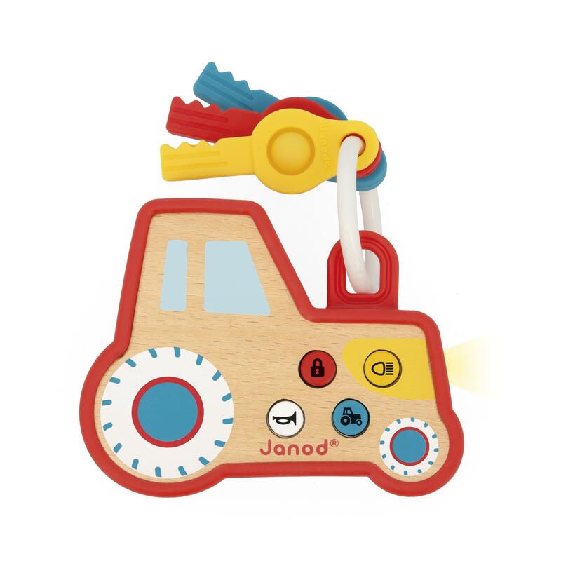 Porte-clés tracteur - janod