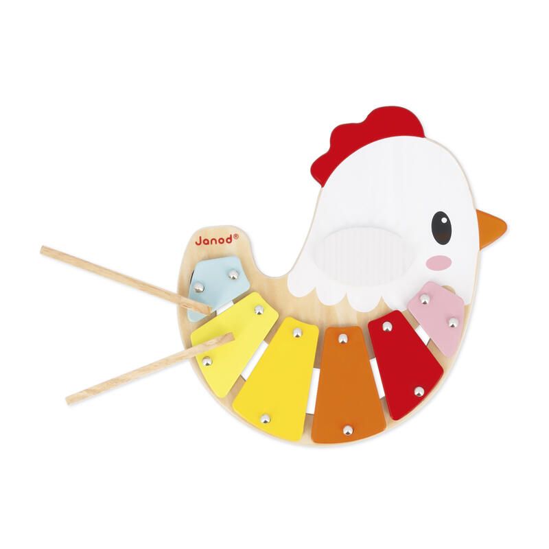 Xylophone poulette ferme  - janod