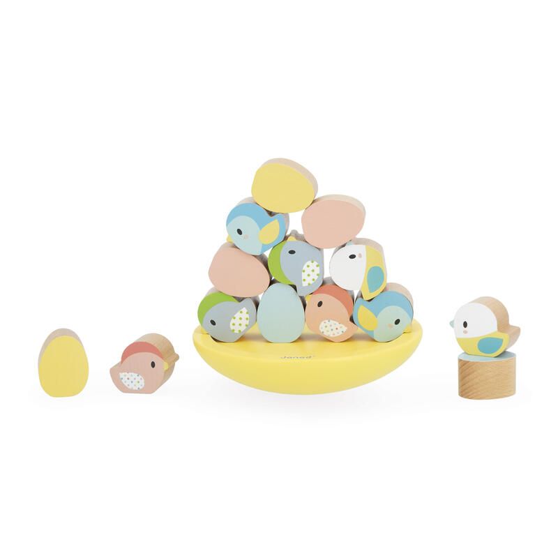 Jeu d'équilibre oiseaux Pure - Bois - janod