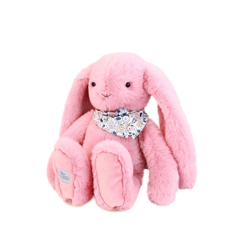 Peluche lapin Fleurette 35cm Grenadine - doudou et compagnie