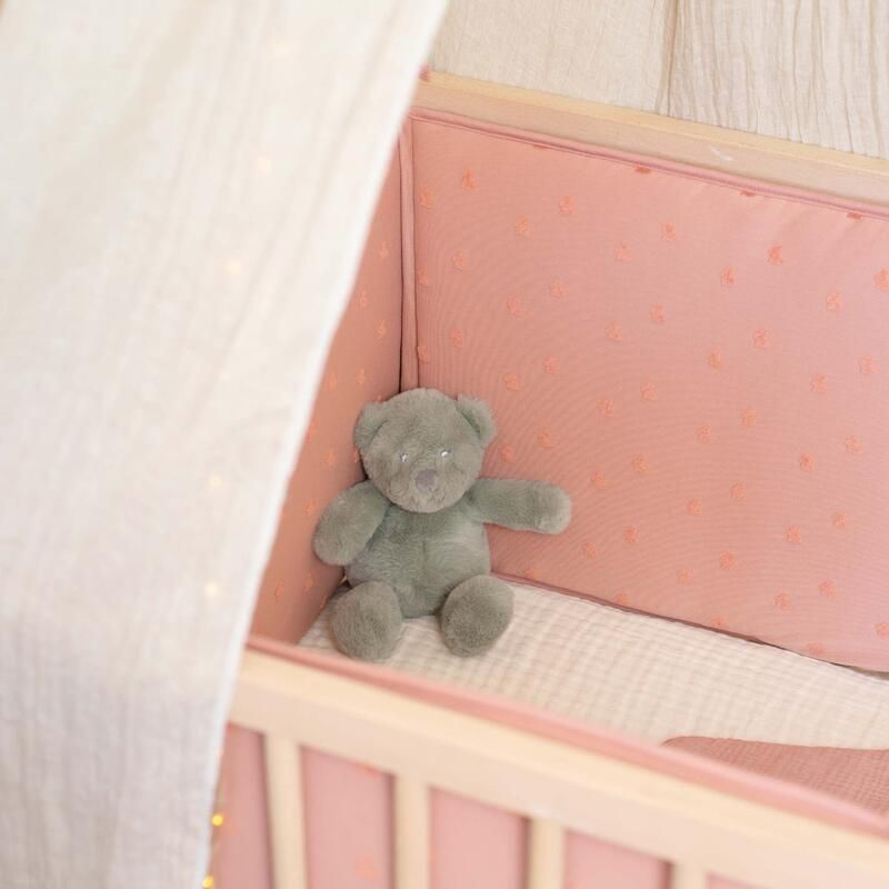 Peluche musicale Ours Honey - Argile - trois kilos sept