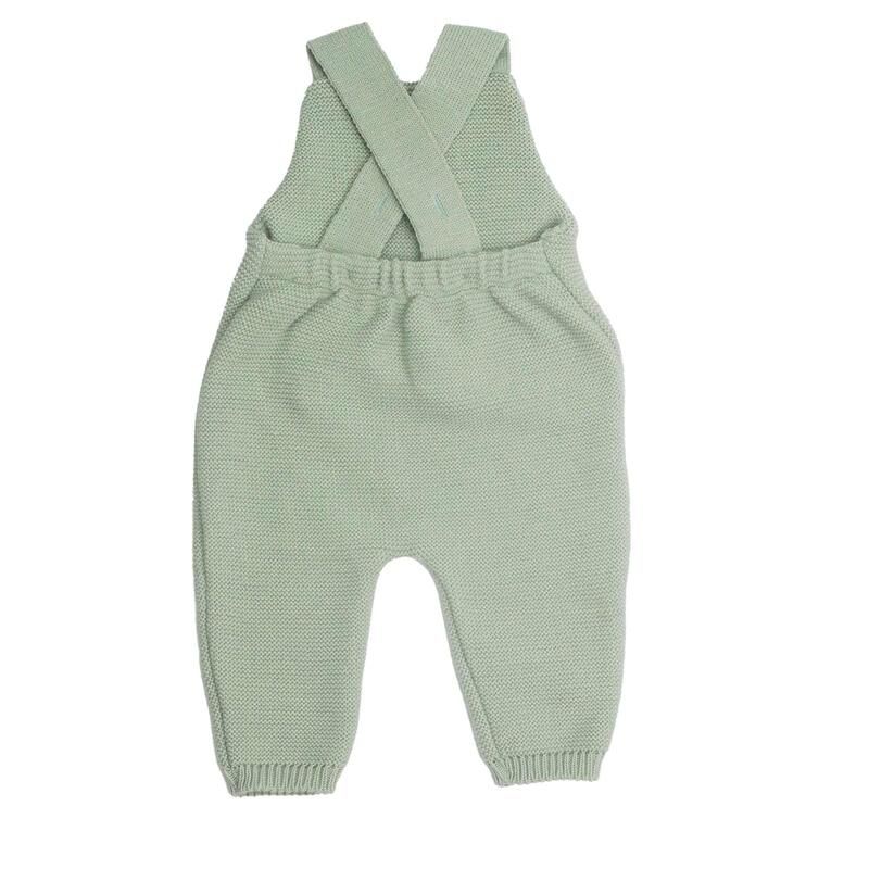 Salopette Maille 1-3m Vert Olive - trois kilos sept