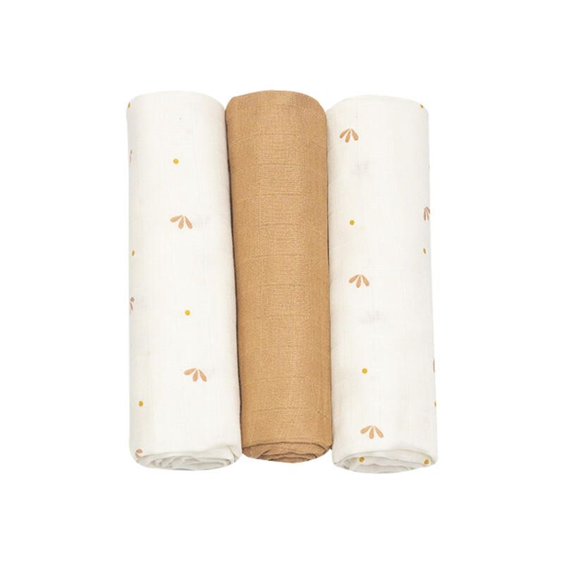 Lot de 3 langes 70x70cm - Gatsby - trois kilos sept