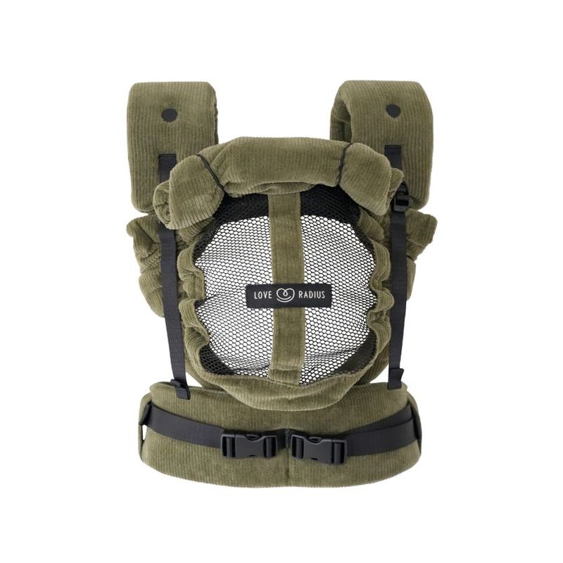 Porte-bebe Physiocarrier 2 0-36m Velvet Green - love radius