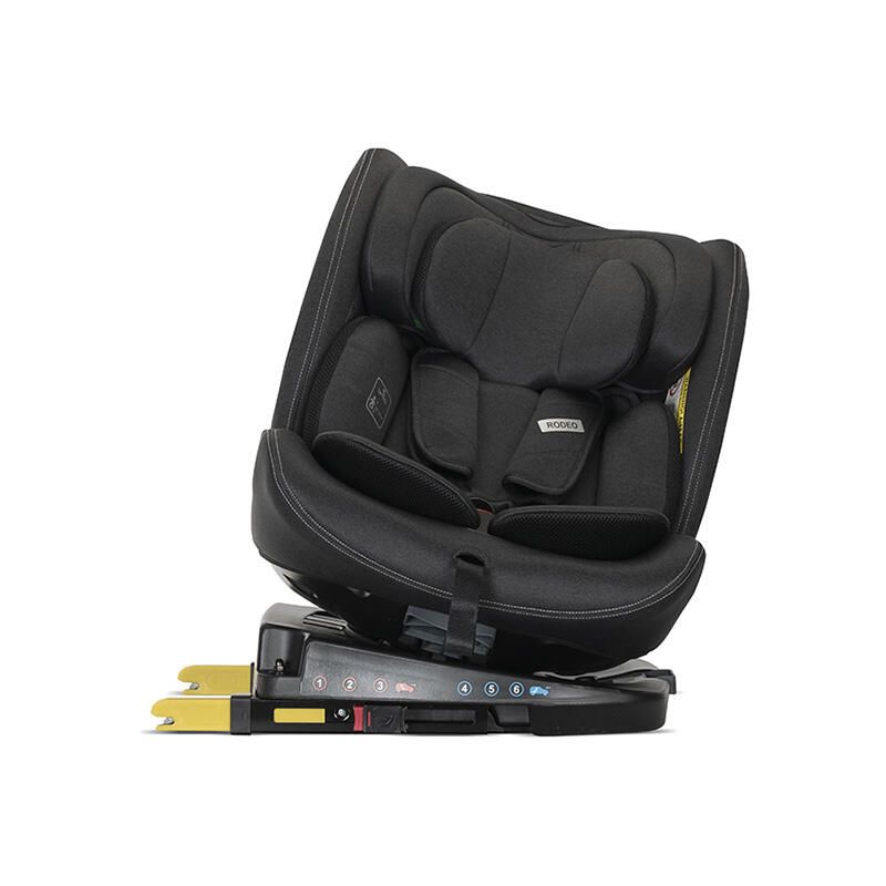 Siège auto 40-150cm  Rodeo Isofix 360 Noir - lorelli