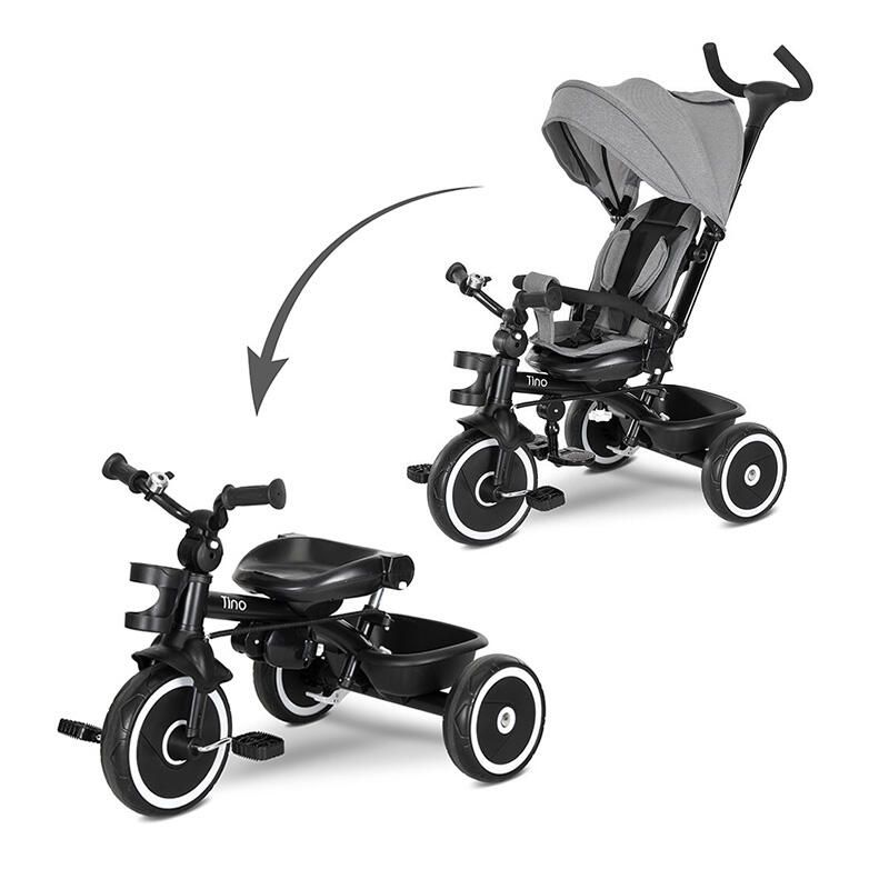 Tricycle évolutif Tino 360 Gris - lorelli