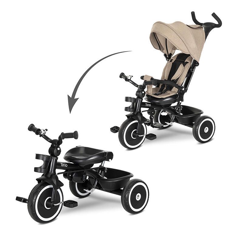 Tricycle évolutif Tino 360 Beige - lorelli