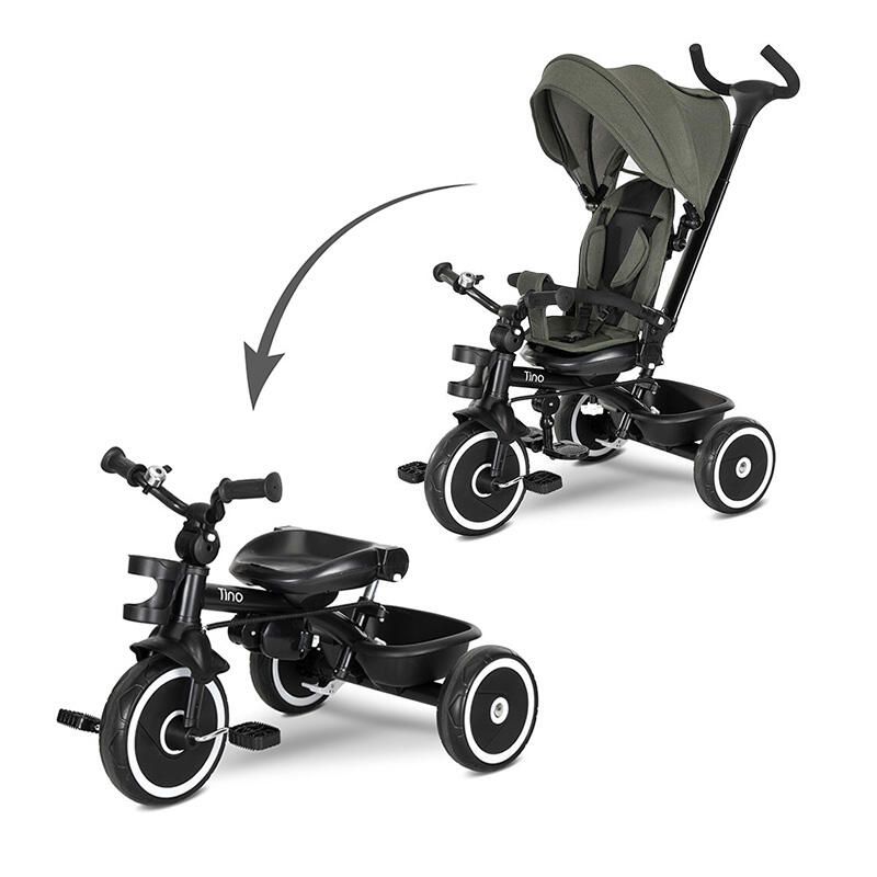 Tricycle évolutif Tino 360 Vert - lorelli