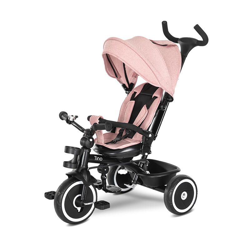 Tricycle évolutif Tino 360 Rose - lorelli