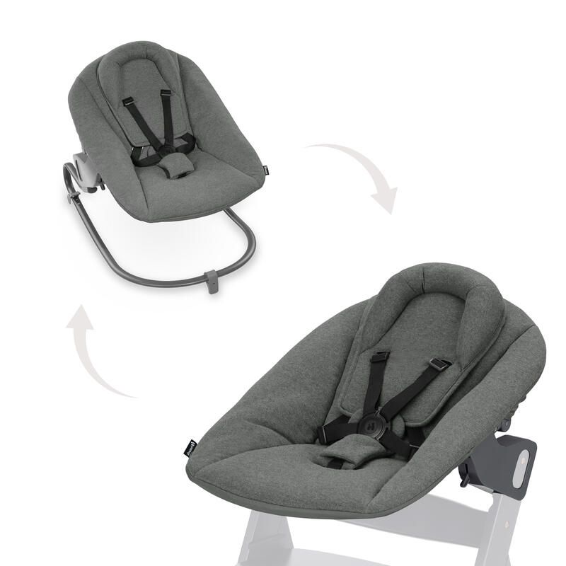 Transat Alpha Bouncer Premium Dark Grey - hauck
