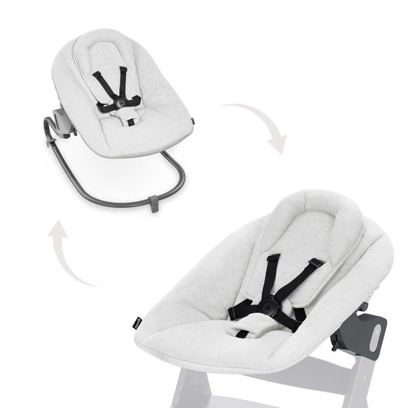 Transat Alpha Bouncer Premium Light Grey - hauck