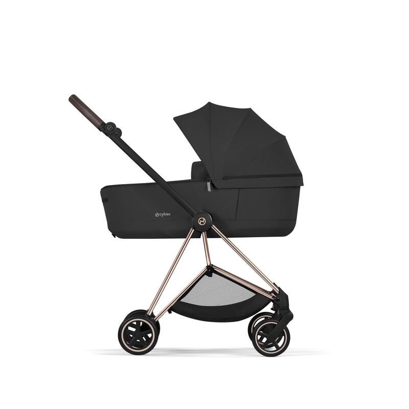 Poussette Duo Mios 4 Comfort + Nacelle pliable Rosegold Sepia Black - cybex