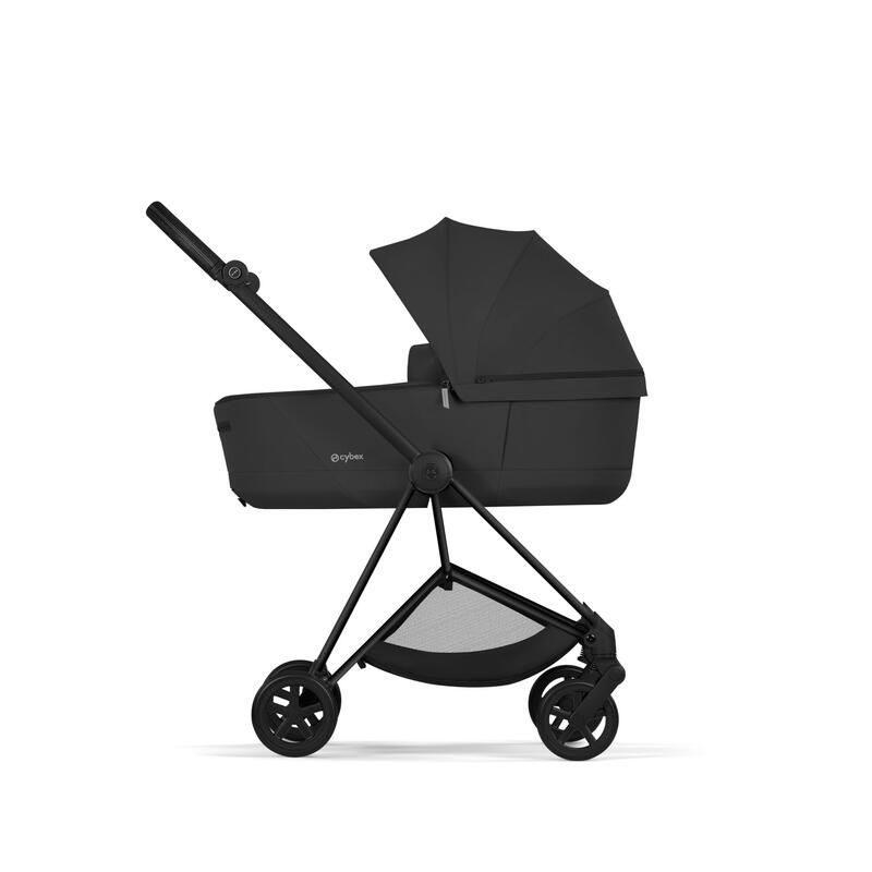 Poussette Duo Mios 4 Comfort + Nacelle pliable Matt Black Sepia Black - cybex