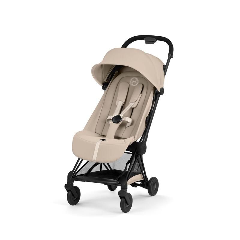 Poussette Coya 2 Comfort Matt Black Cozy Beige - cybex