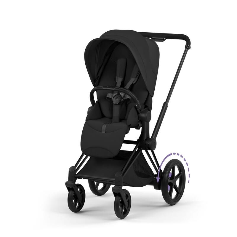 Poussette e-Priam 3 Style Matt Black Sepia Black - cybex