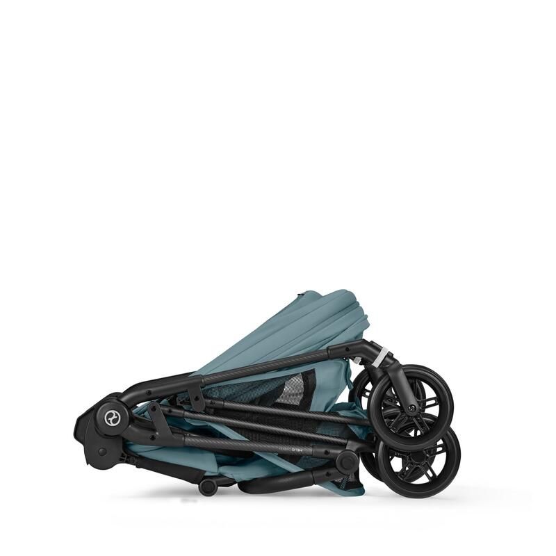 Poussette Melio 6 Carbon Stormy Blue - cybex