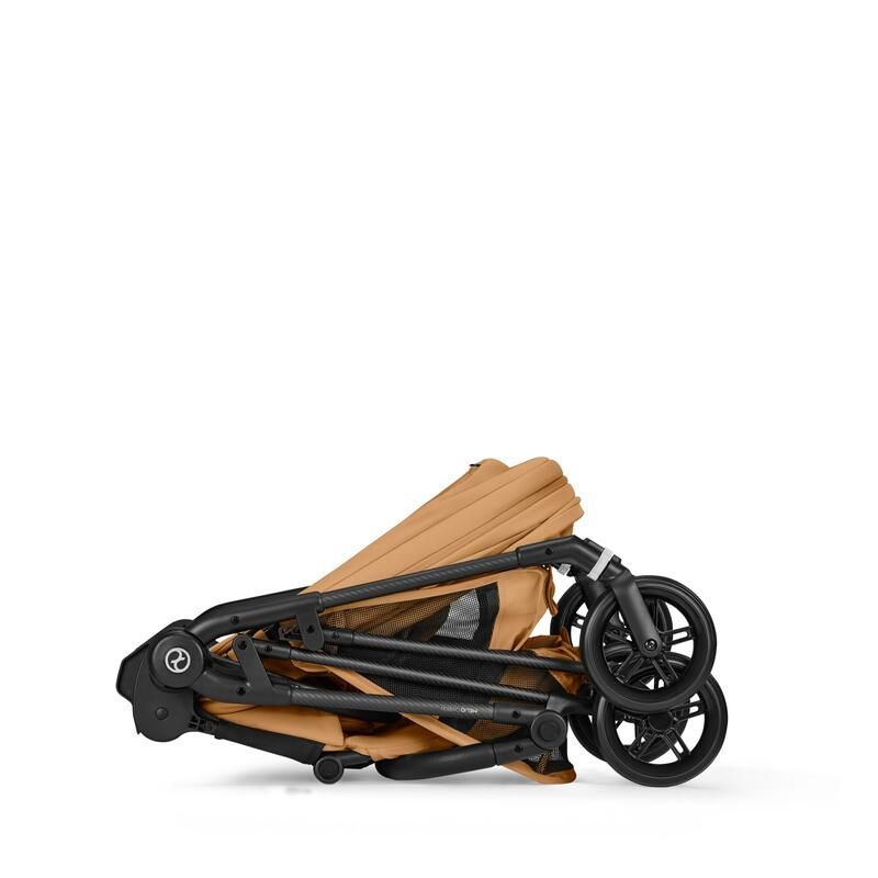 Poussette Melio 6 Carbon Cinnamon Yellow - cybex