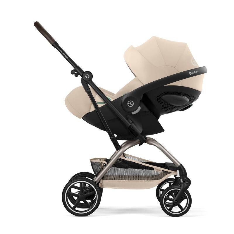 Poussette Duo Eezy S Twist+ 2 + Cloud G3 Confort Almond Beige - cybex