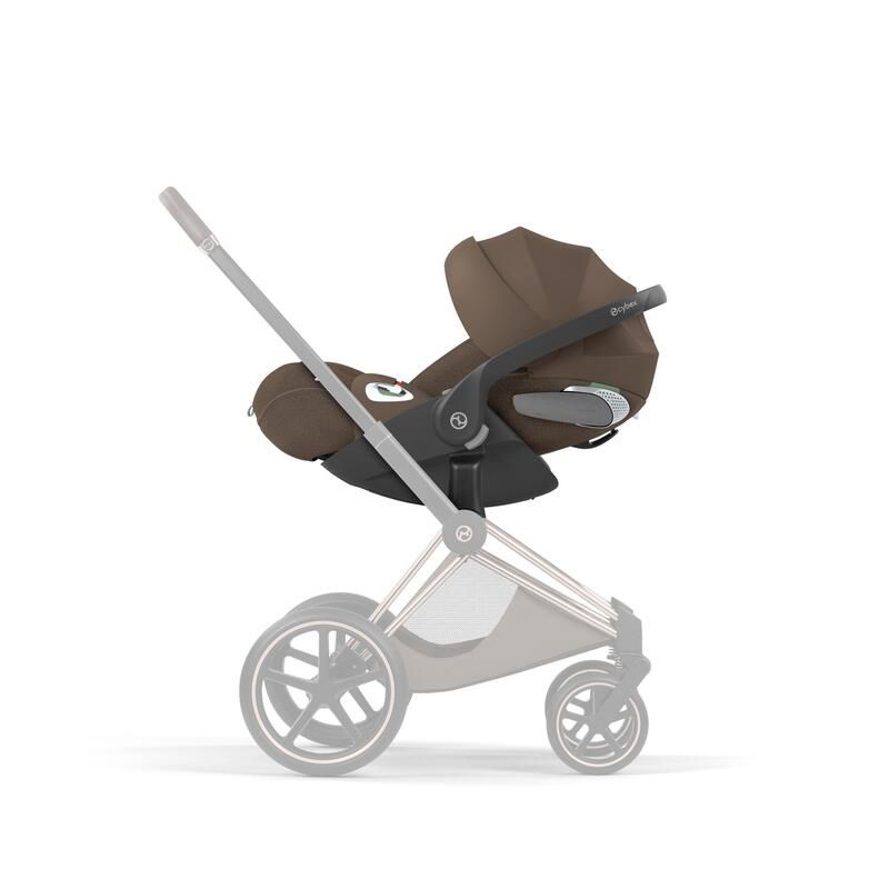 Poussette Duo e-Priam 3 Style + Siège auto Cloud T Plus Matt Black Coconut Brown - cybex