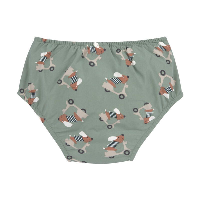 Maillot de bain couche Splash & Fun 13-18m Scooter Chien Vert - lassig