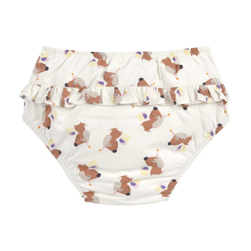Maillot de bain couche Splash & Fun 07-12m Chien Glace Blanc - lassig