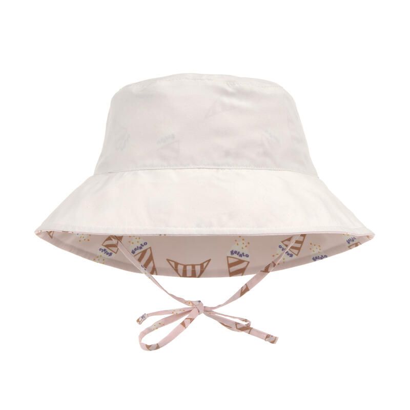Chapeau anti-uv réversible Splash & Fun 03-06m Glace Rose - lassig