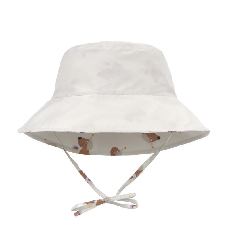 Chapeau anti-uv réversible Splash & Fun 1-3 ans Chien Glace Blanc - lassig