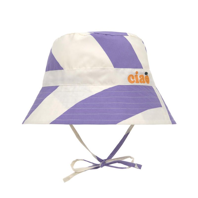 Bob anti-uv rayures Splash & Fun 1-3 ans Lilas - lassig