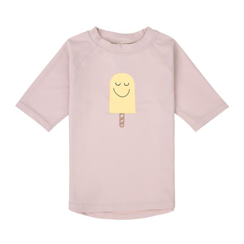 T-shirt anti-uv manches courtes Splash & Fun 13-18m Batônnet de Glace Rose - lassig